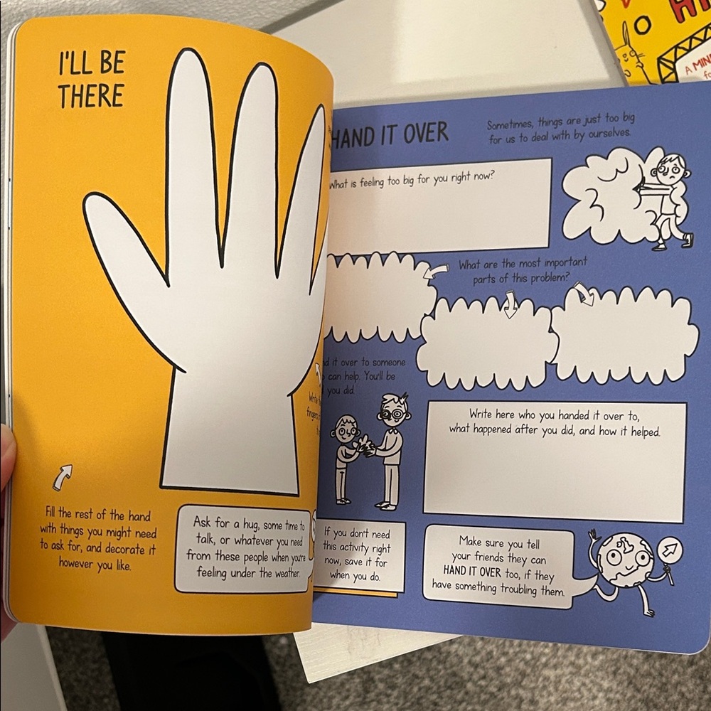 Hello Happy and Letting Go Activity Books - Picture 4 of 5